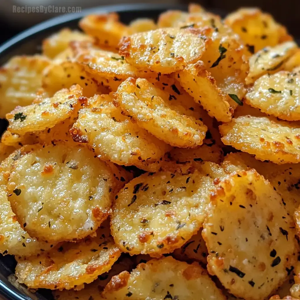 Garlic Cheddar Ritz Snacks