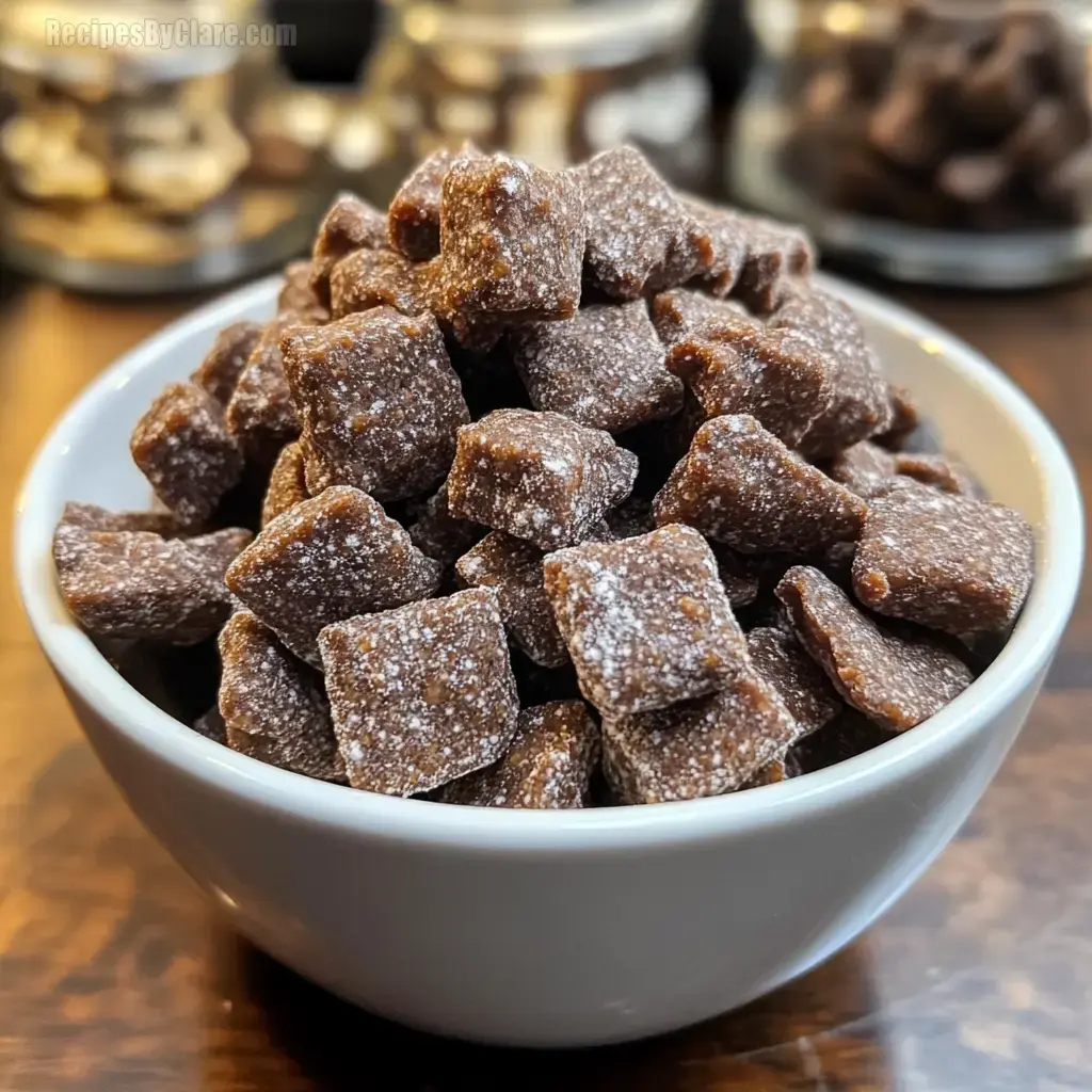 Crunchy Chocolate Puppy Chow