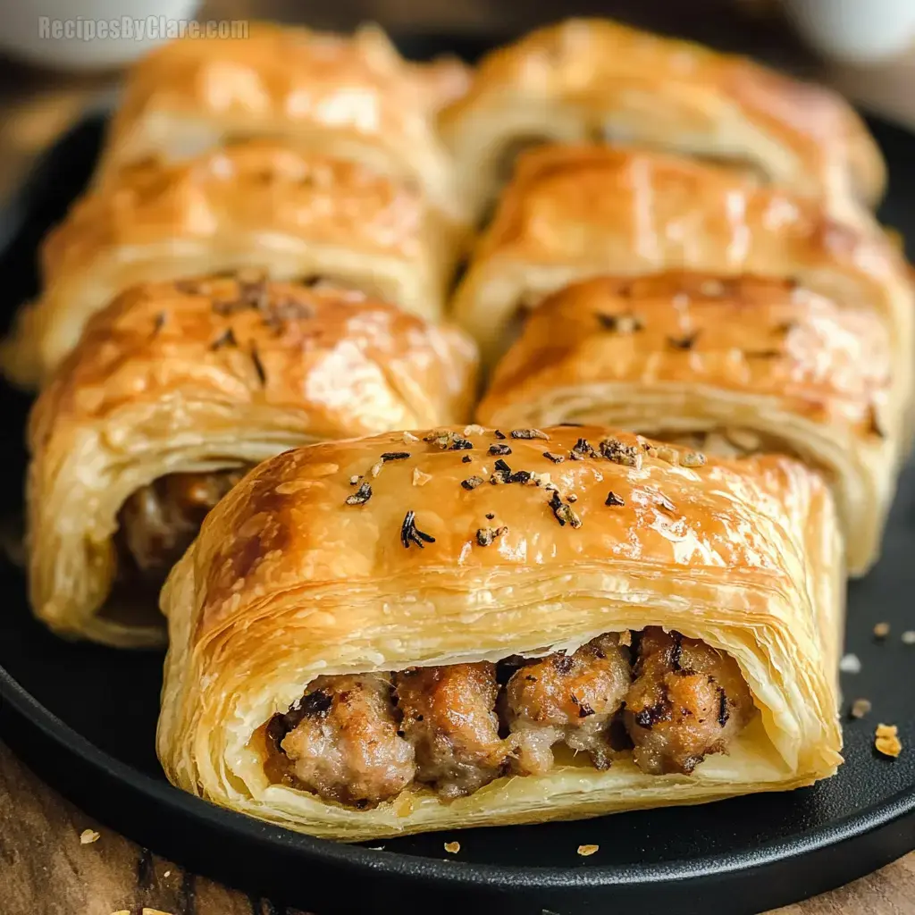 Flaky Puff Pastry Rolls