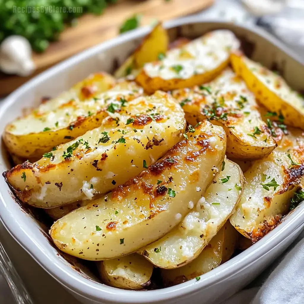 Crispy Lemon Potatoes