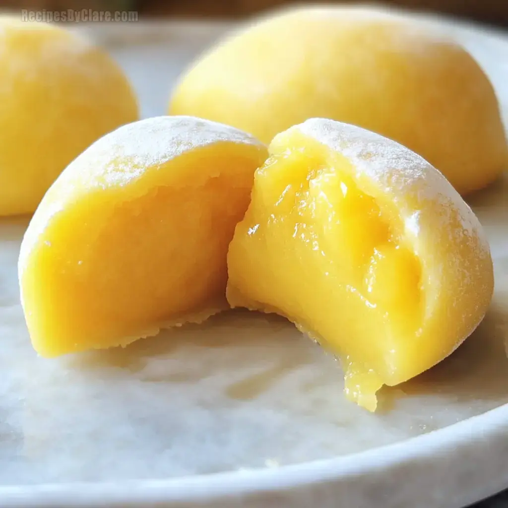 Fresh Mango Mochi in 3 Simple Steps