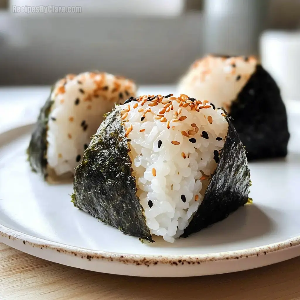 Zesty Tuna Onigiri Delight