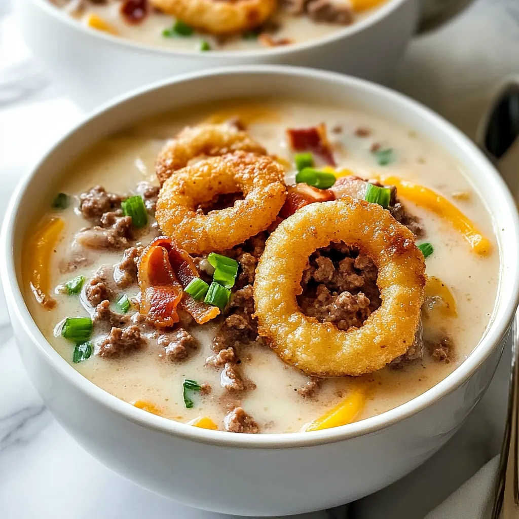 Cheeseburger Soup Recipe