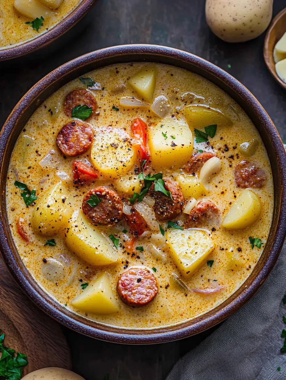 Creamy Cajun Potato Soup