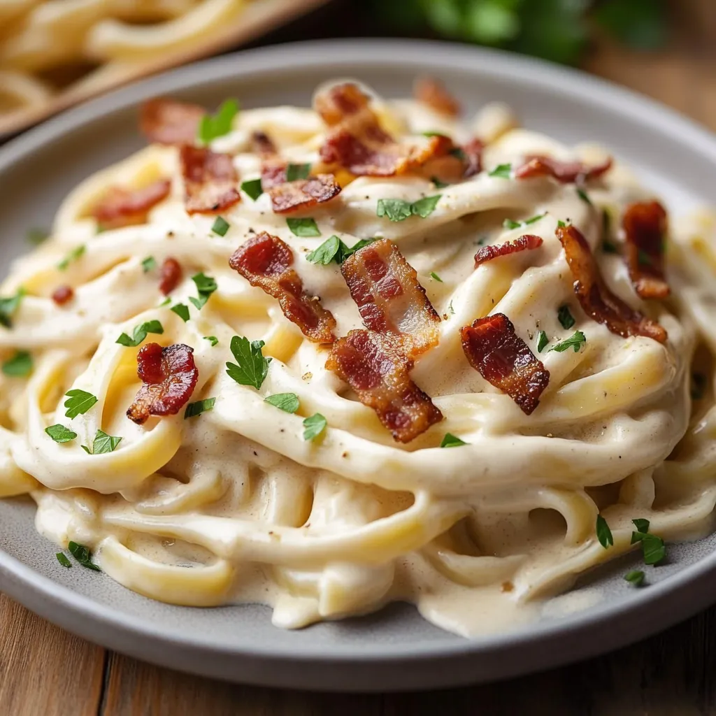 Creamy Chicken Carbonara