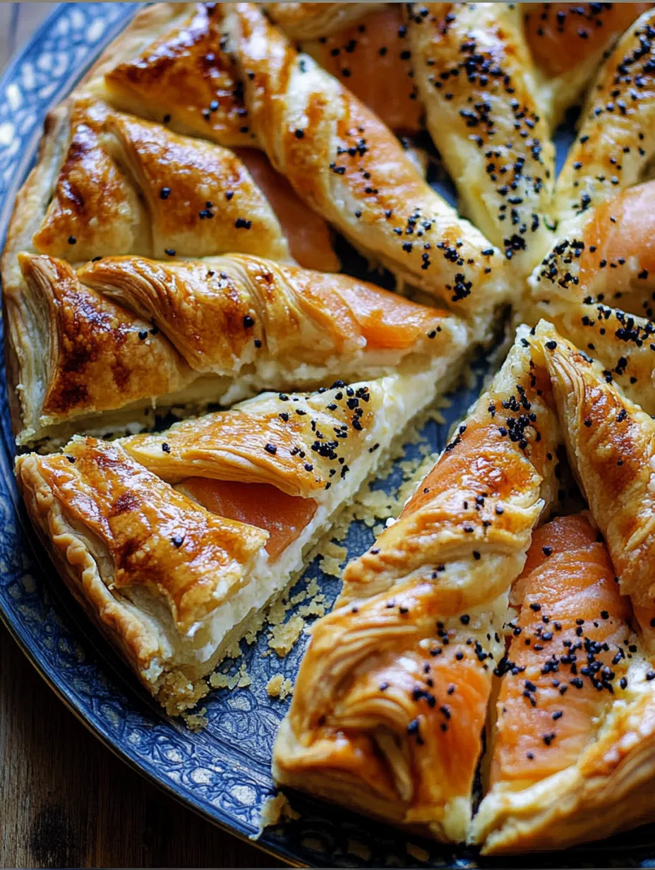 Smoked Salmon Tarte Soleil Recipe