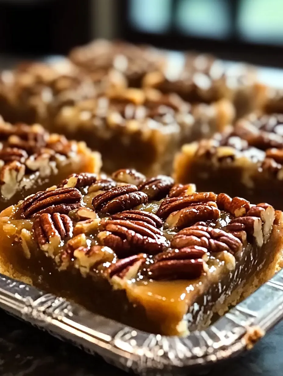 Easy Pecan Pie Bars