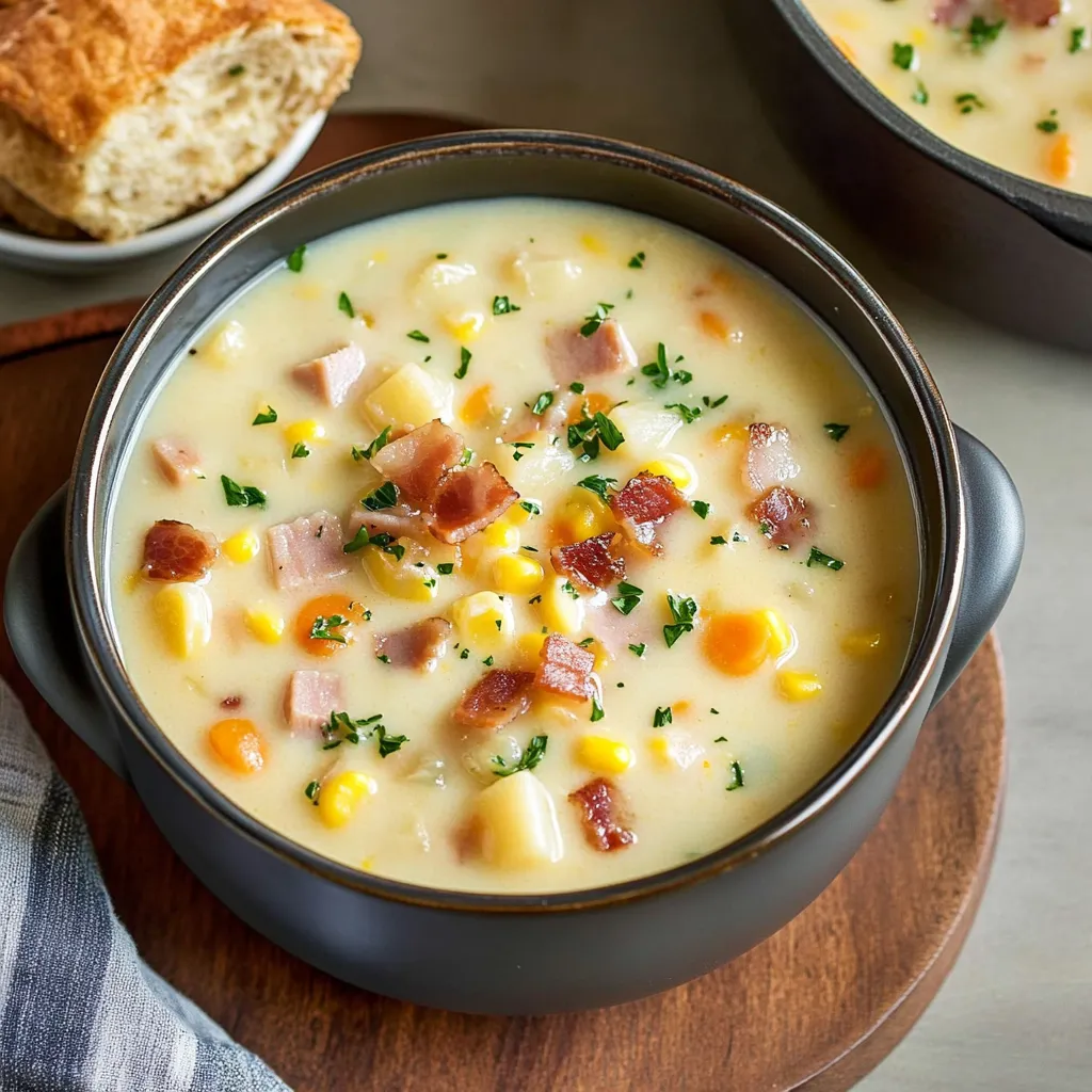 Warm Ham Chowder