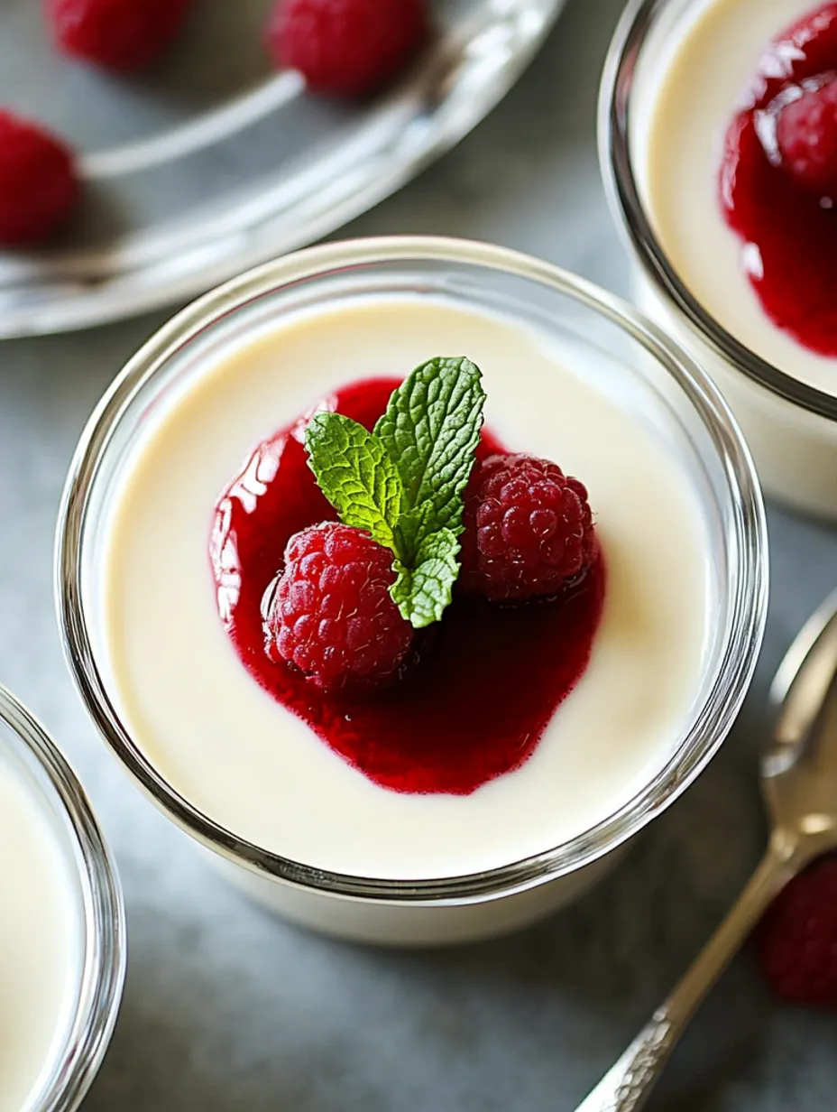 Classic Vanilla Panna Cotta