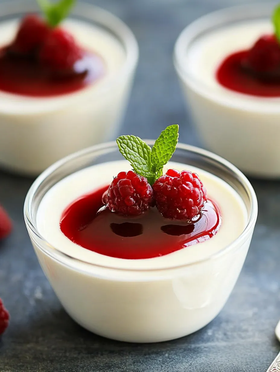 Classic Vanilla Panna Cotta Recipe