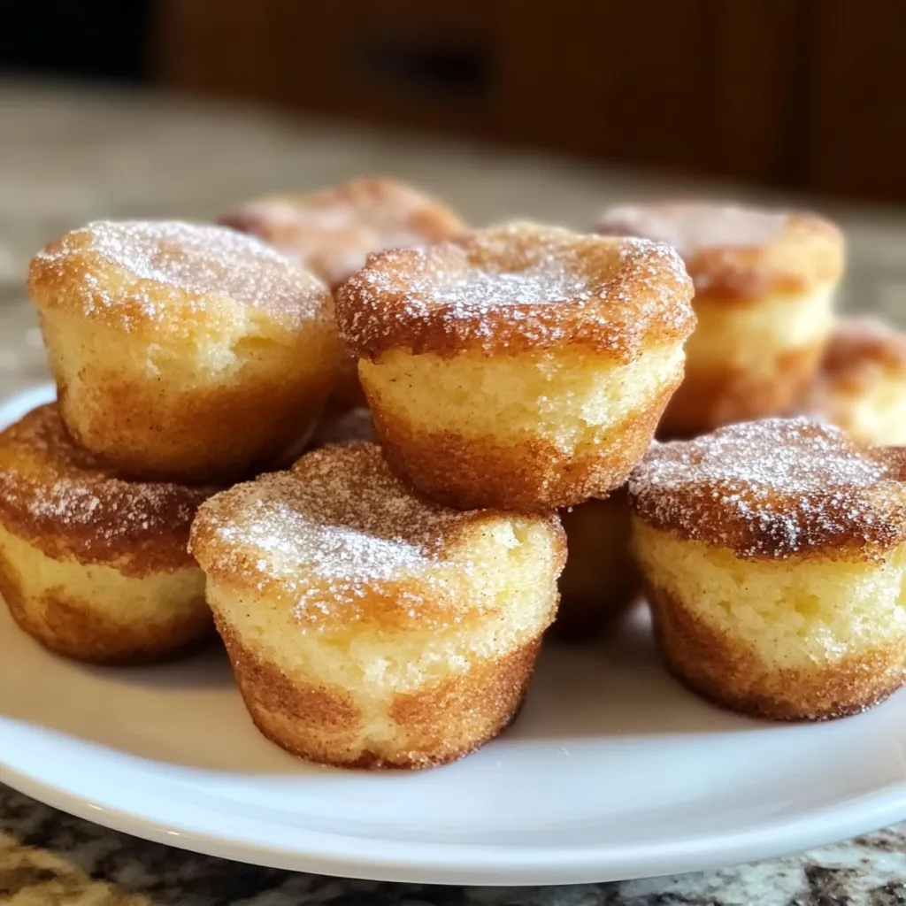 Cinnamon Sugar French Toast Muffins Recipe