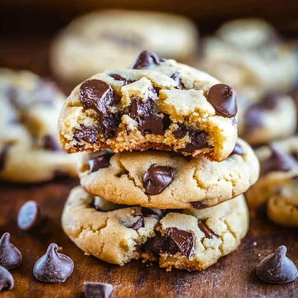 Soft Cream Cheese Cookies with Chocolate Chips