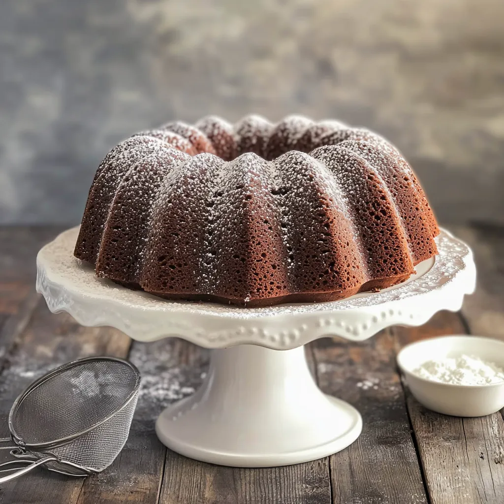 Creamy Chocolate Ricotta Cake