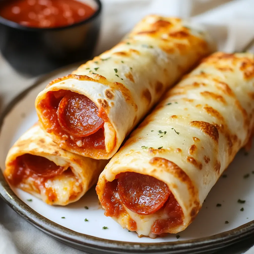 Air Fryer Pizza Roll Ups