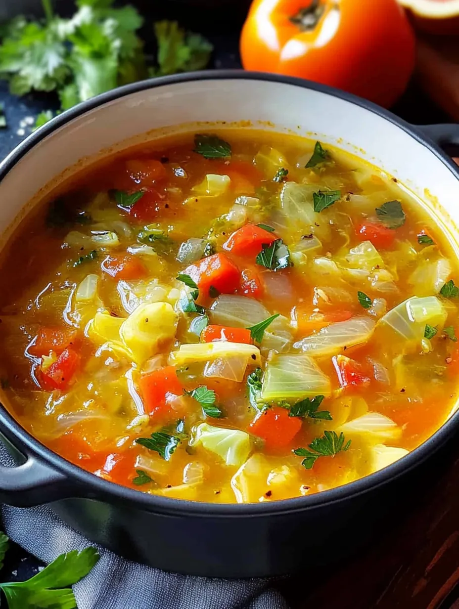 The BEST Cabbage Soup Diet Recipe
