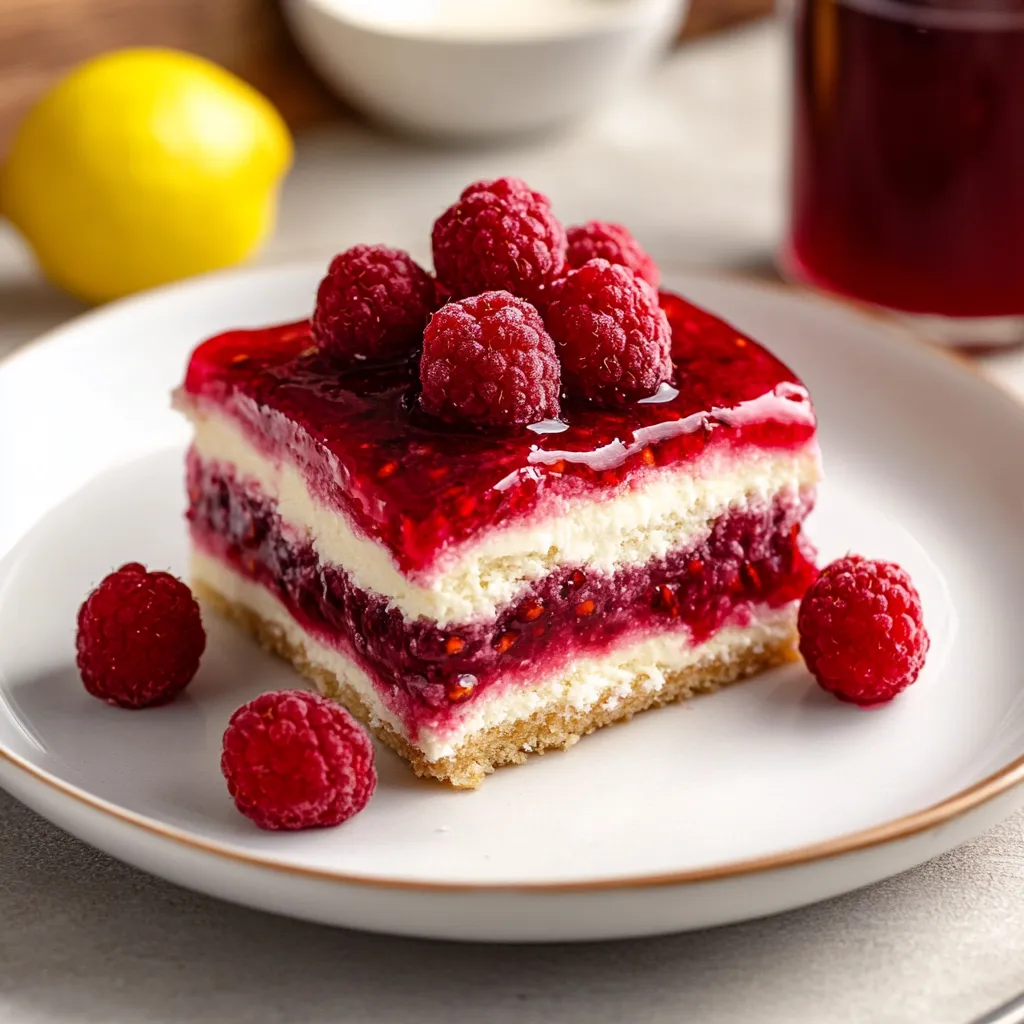Creamy Raspberry Tiramisu