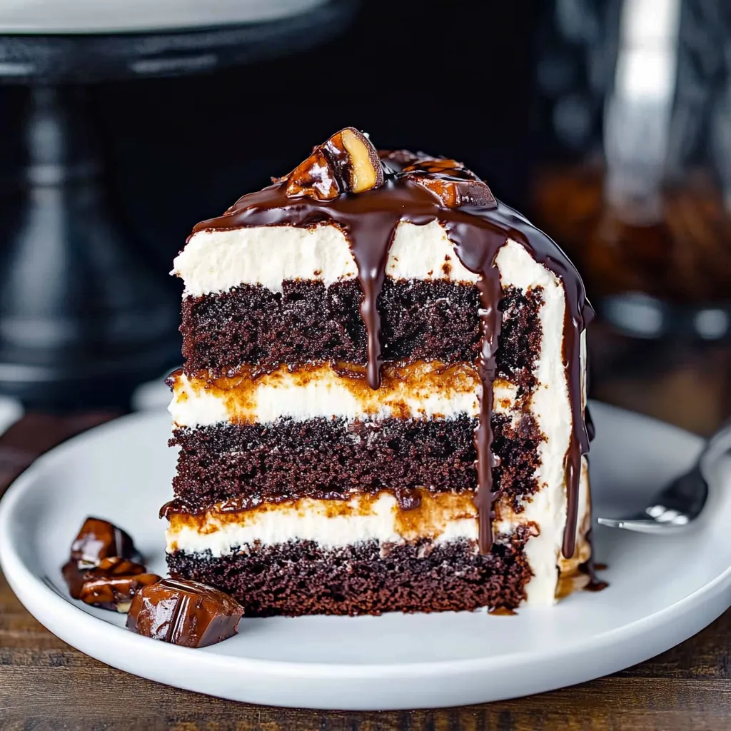 Chocolate Turtle Cake