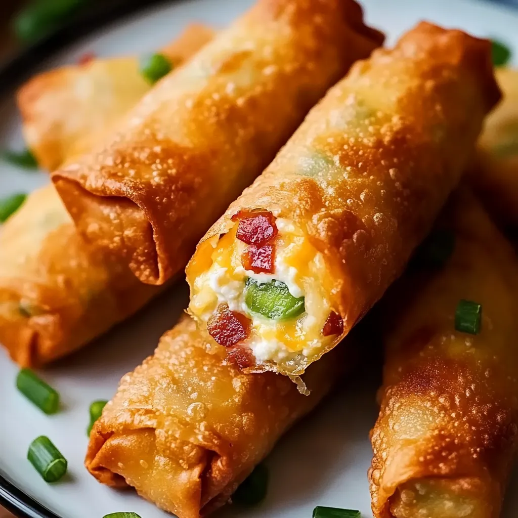 Crispy Jalapeño Egg Rolls
