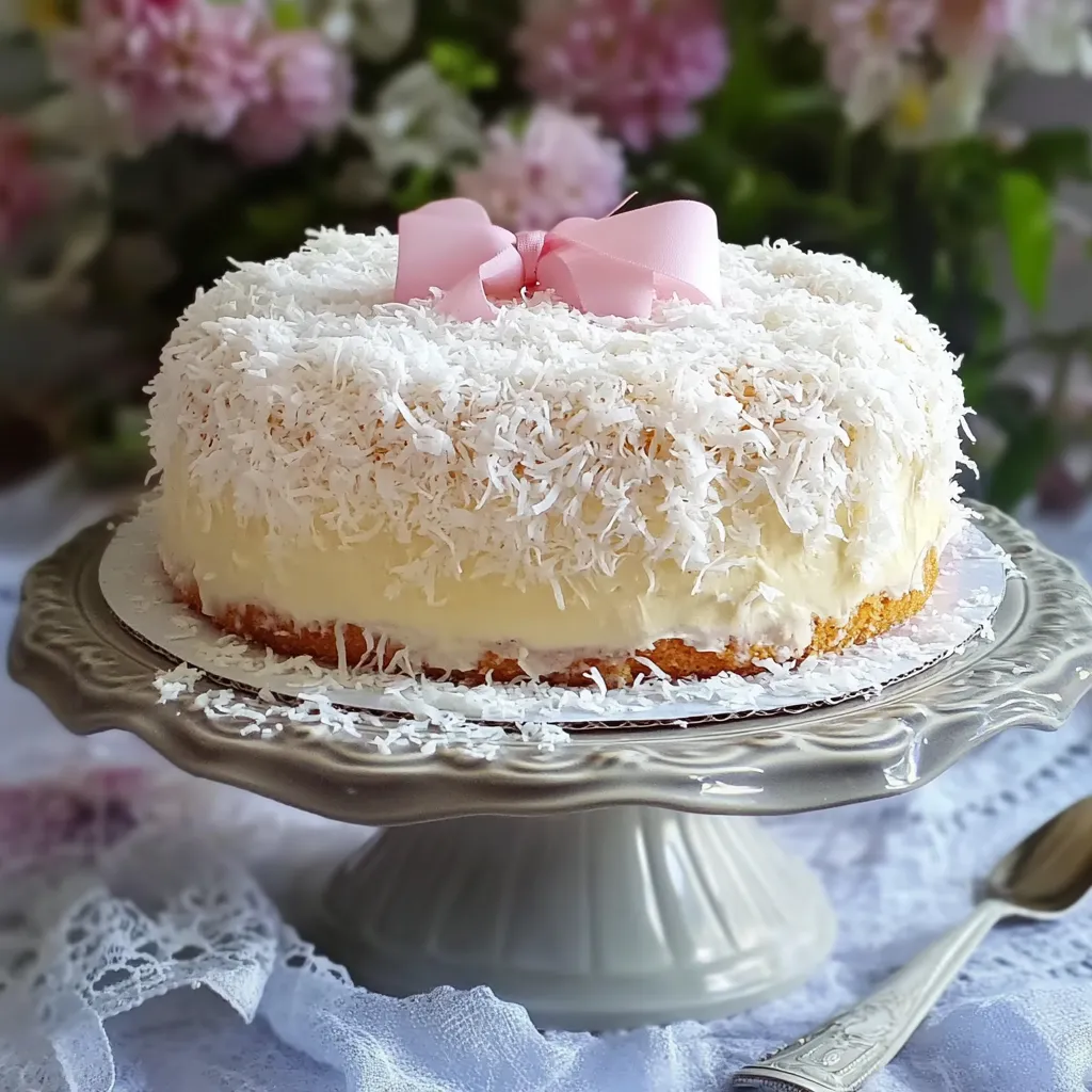 Sweet Coconut Bundt Cake