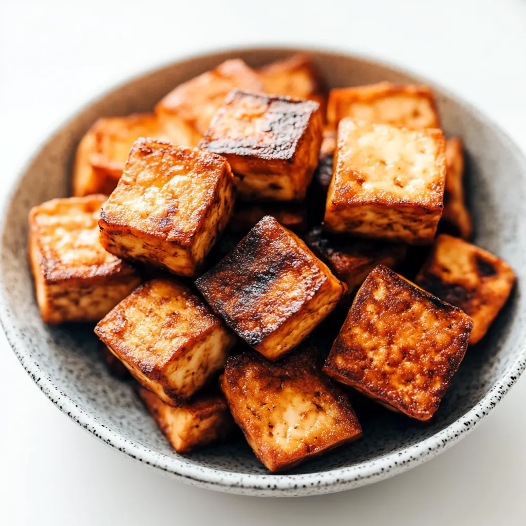 Crispy Tofu from the Air Fryer