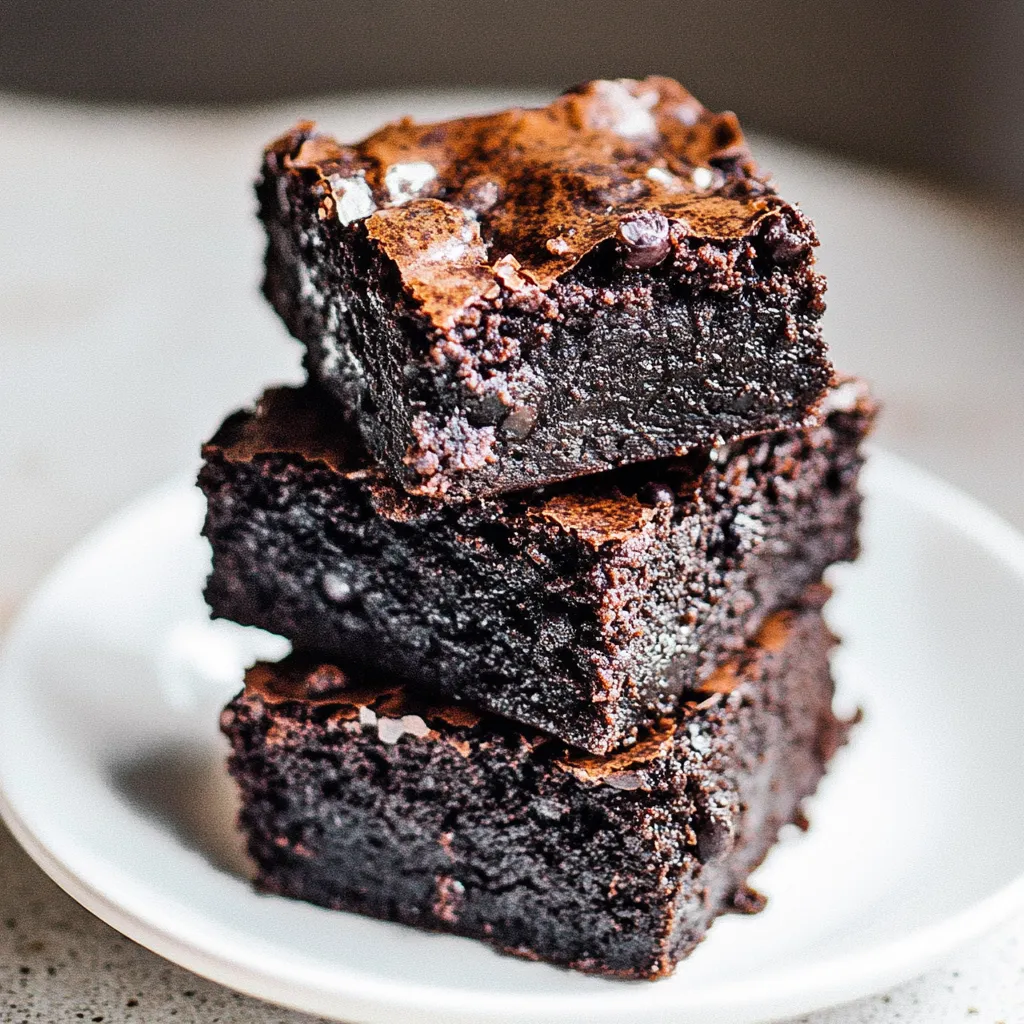 Fudgy Black Bean Brownies