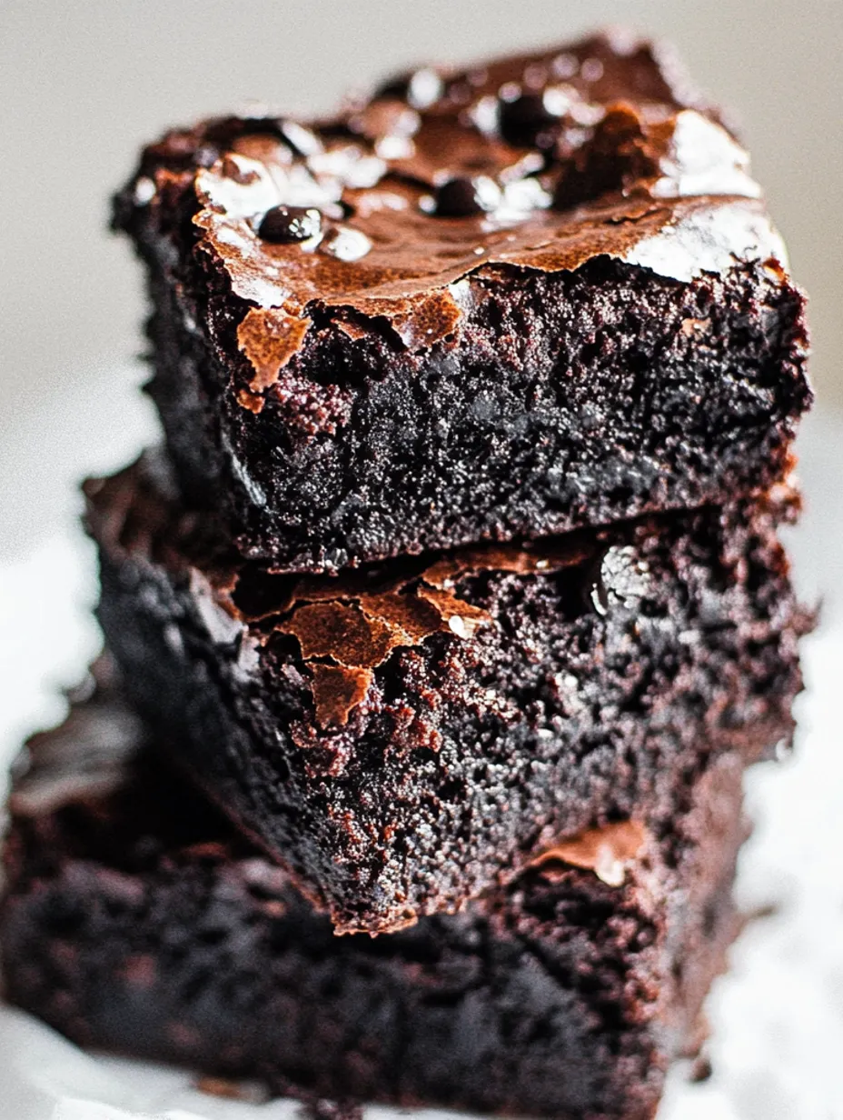 Best Fudgy Black Bean Brownies Recipe