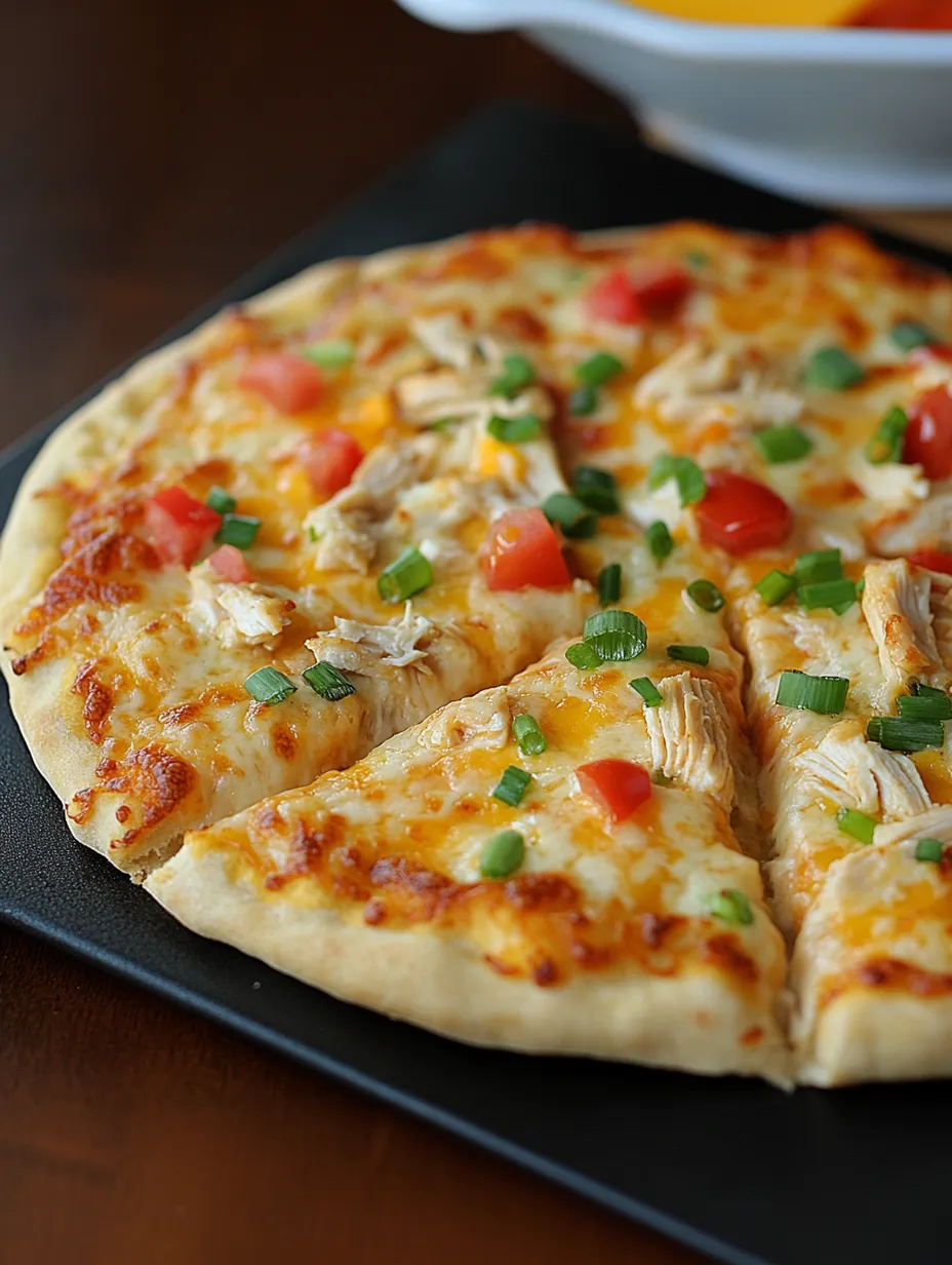 Chicken Ranch Pizza Dinner