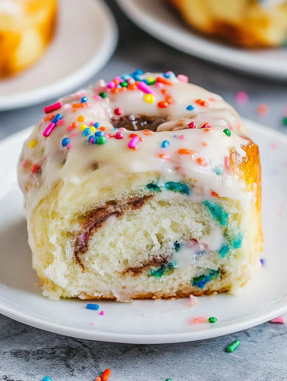 Funfetti Cinnamon Rolls Recipe