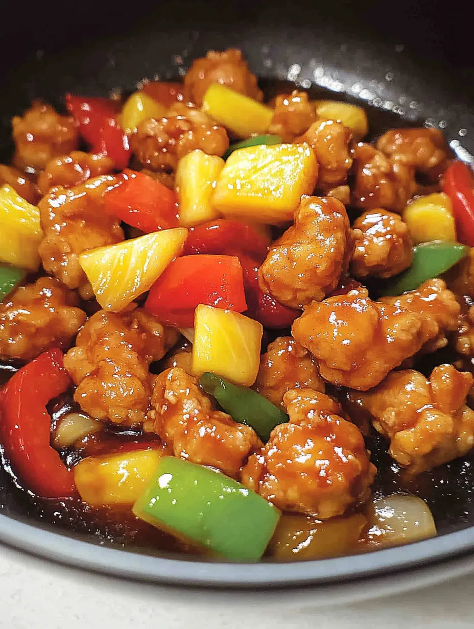 Sweet and Sour Chicken Recipe