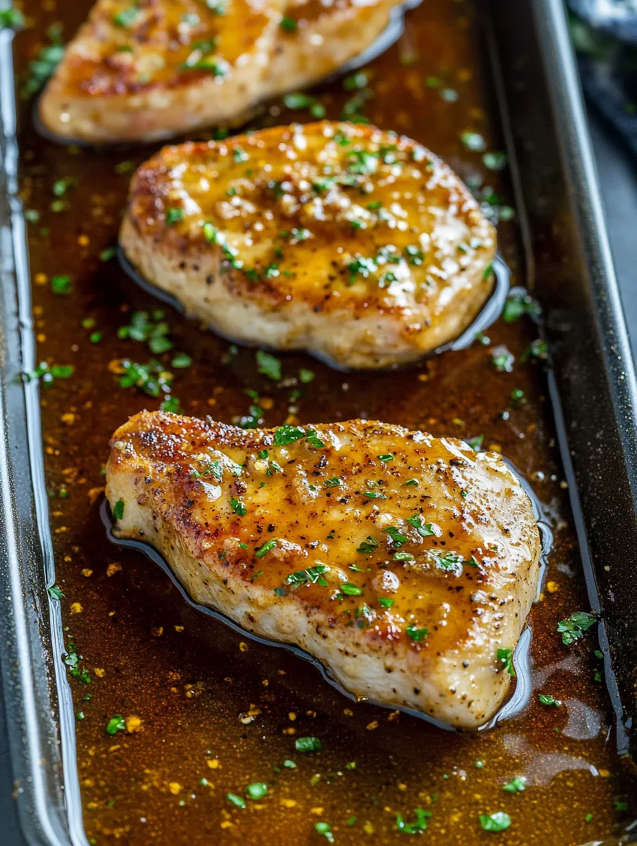 Honey Mustard Pork Chops In Oven Homemade