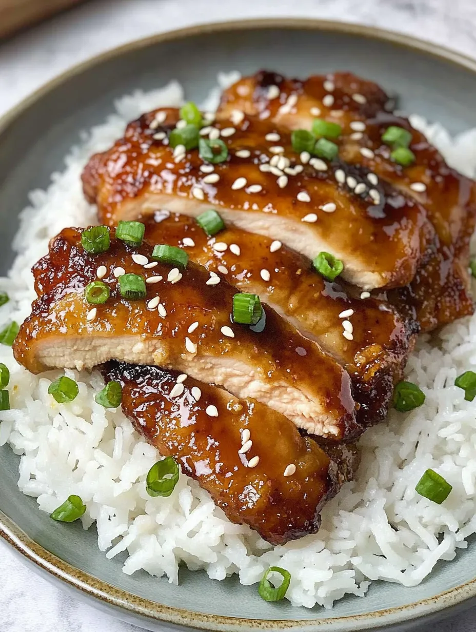 Easy Soy Garlic Chicken Thighs Recipe