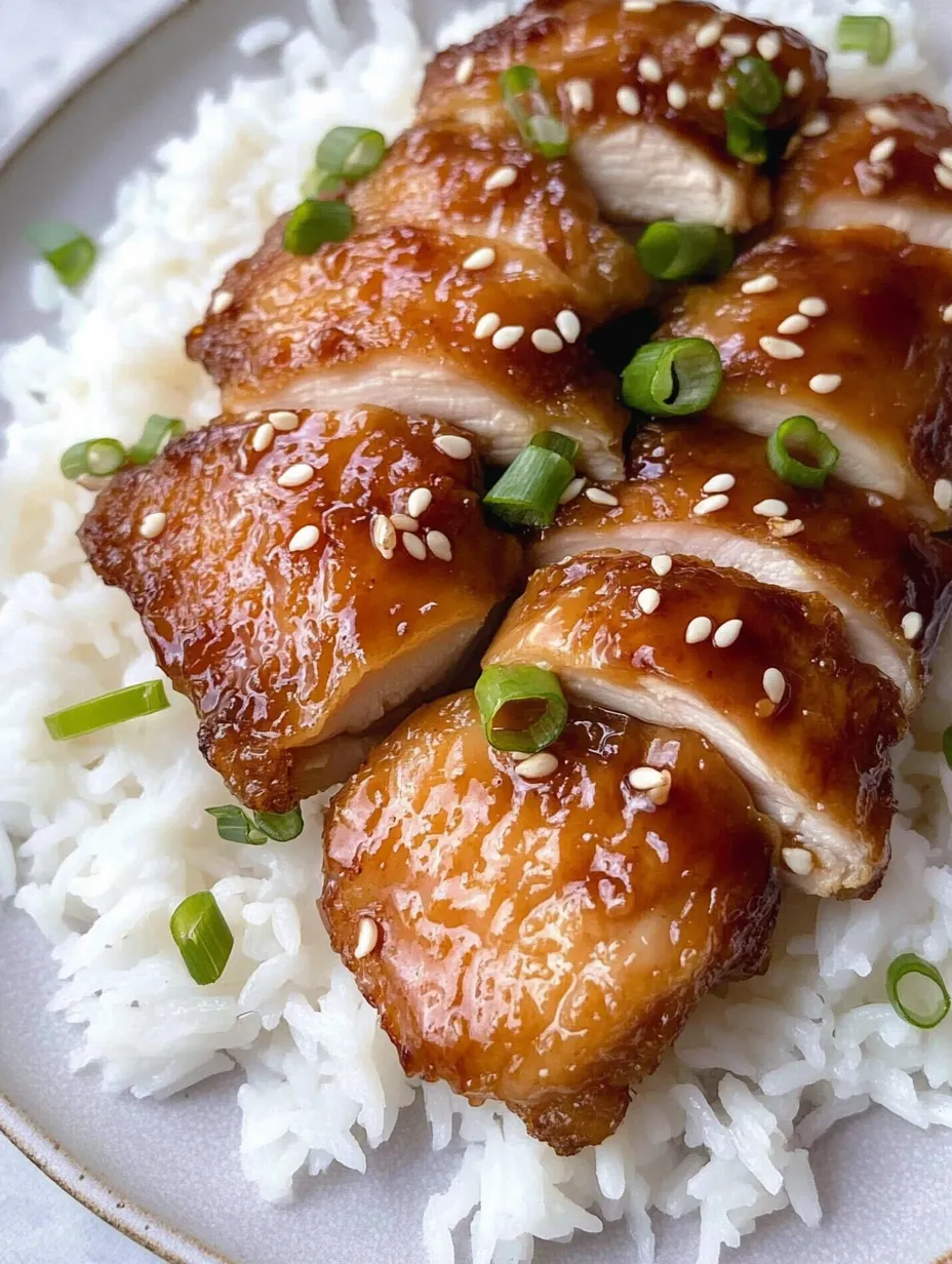 Easy Soy Garlic Chicken Thighs Homemade