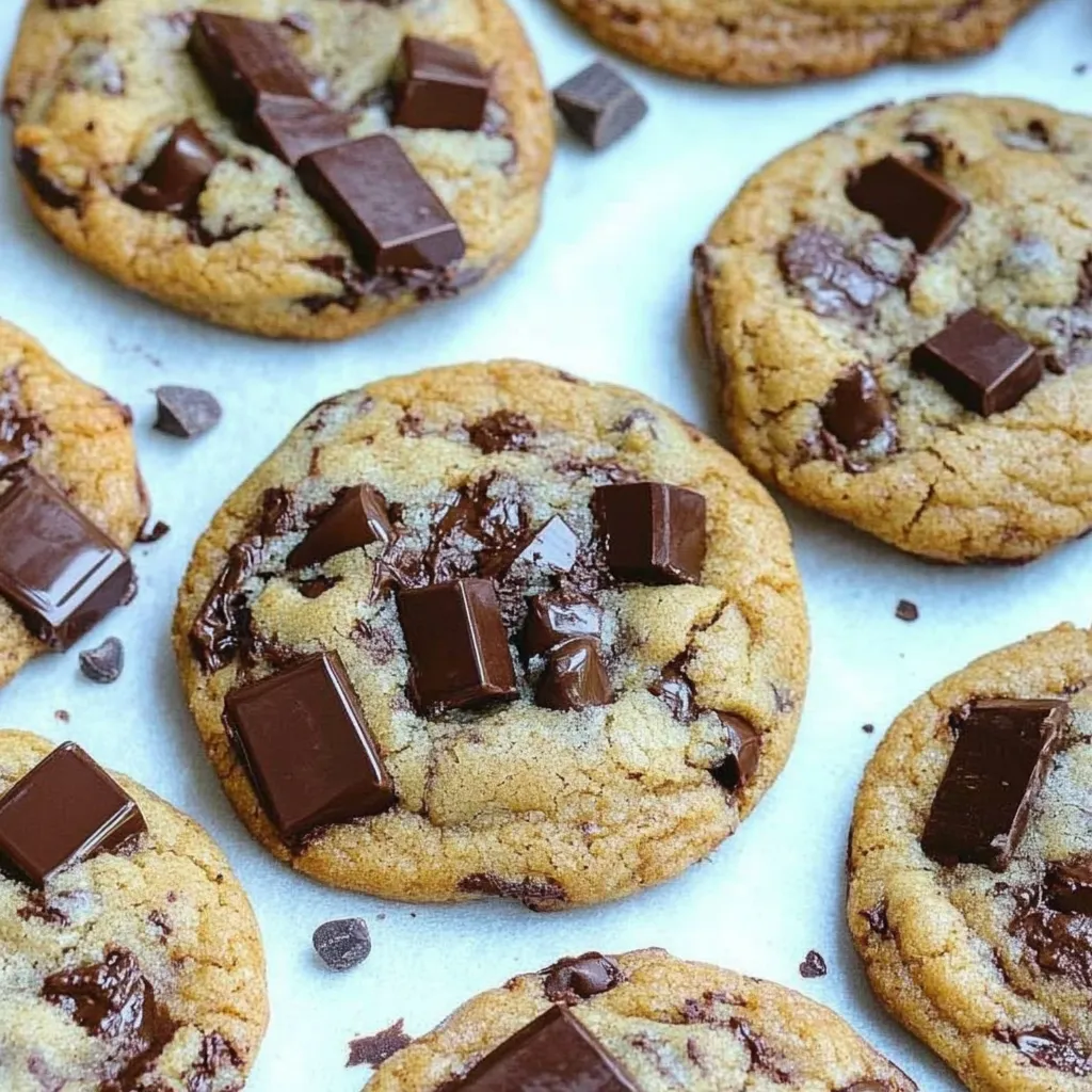 Soft and Crispy Chocolate Chip Cookies