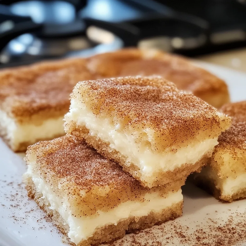 Delicious Snickerdoodle Bars