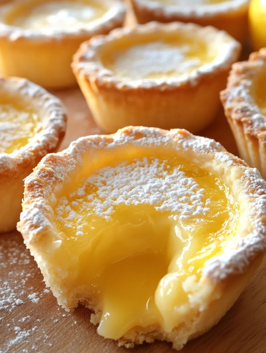 Easy Baby Lemon Impossible Pies