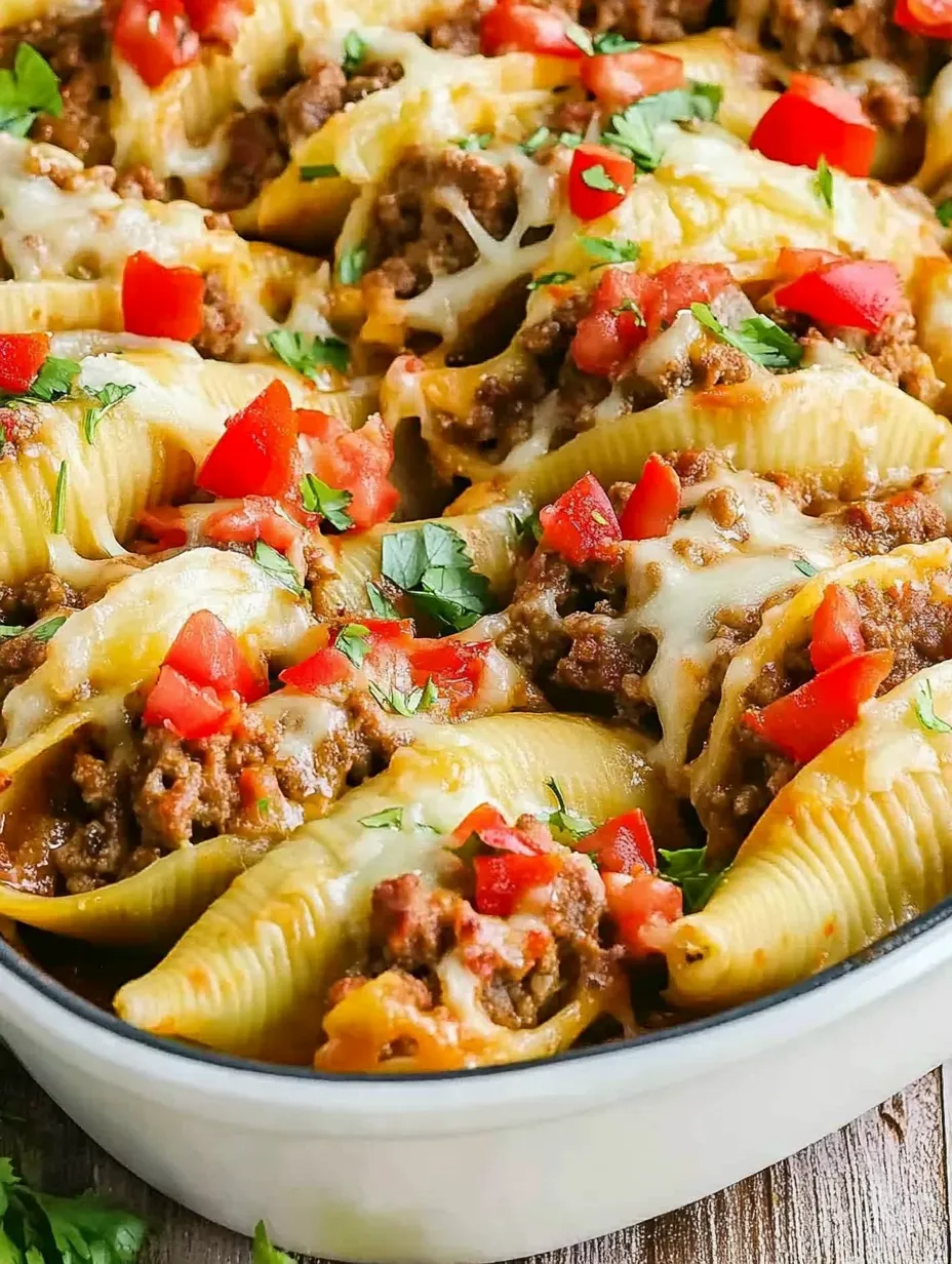 Taco Stuffed Shells Recipe