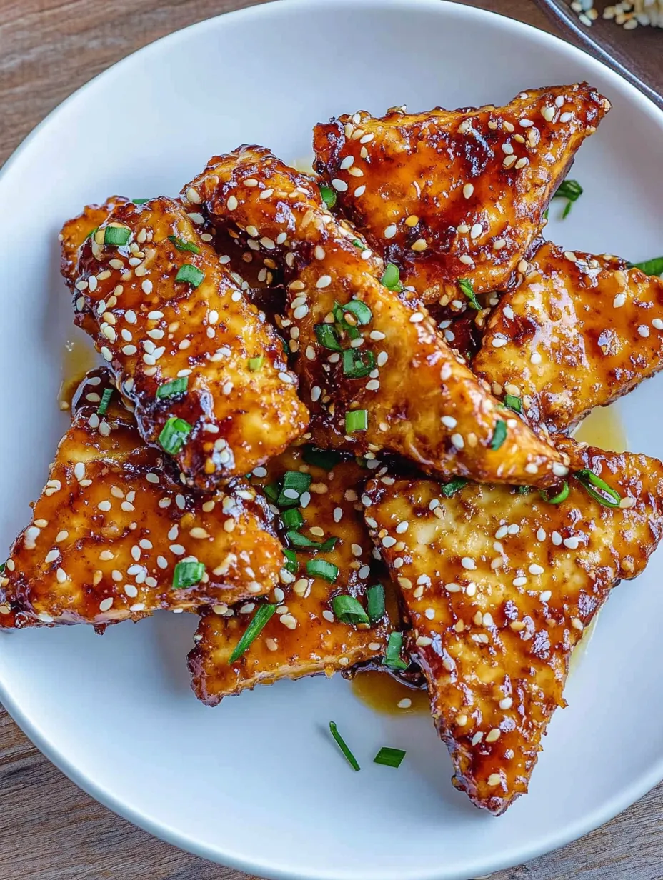 Crispy Sticky Tofu Recipe