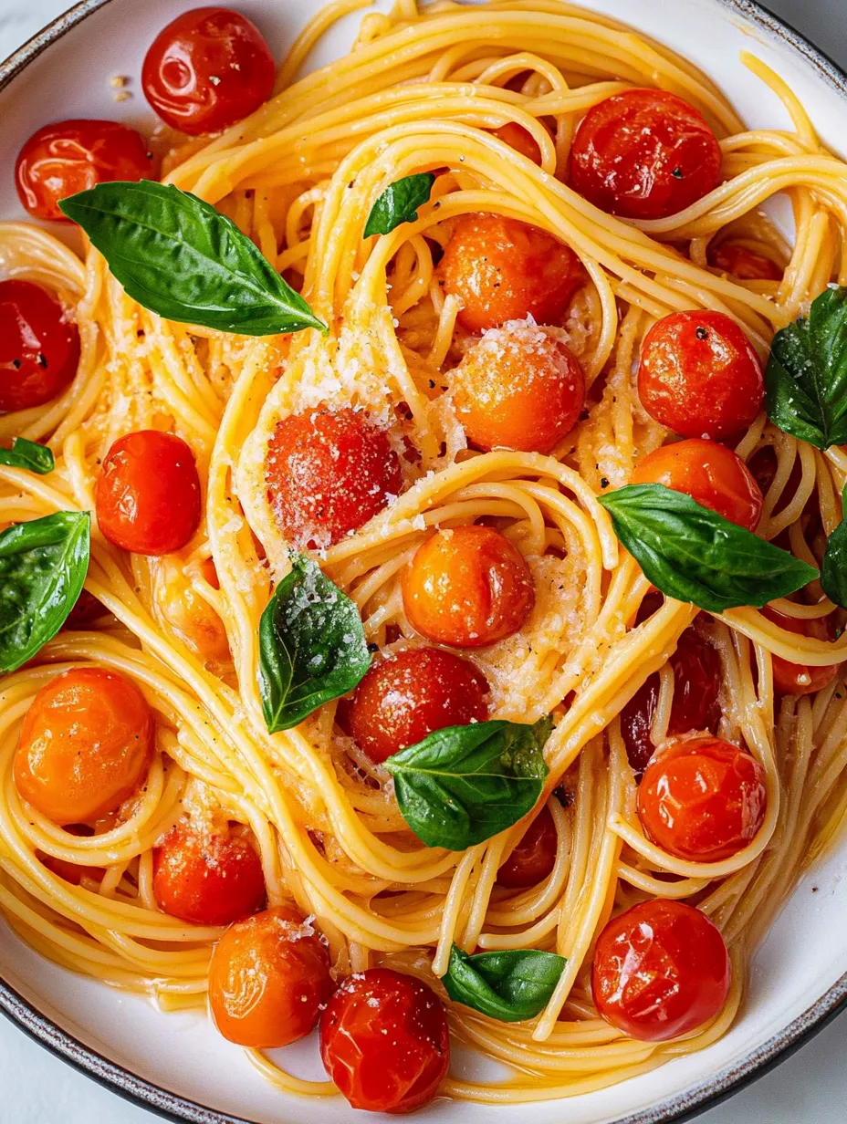 Cherry Tomato Pasta Recipe