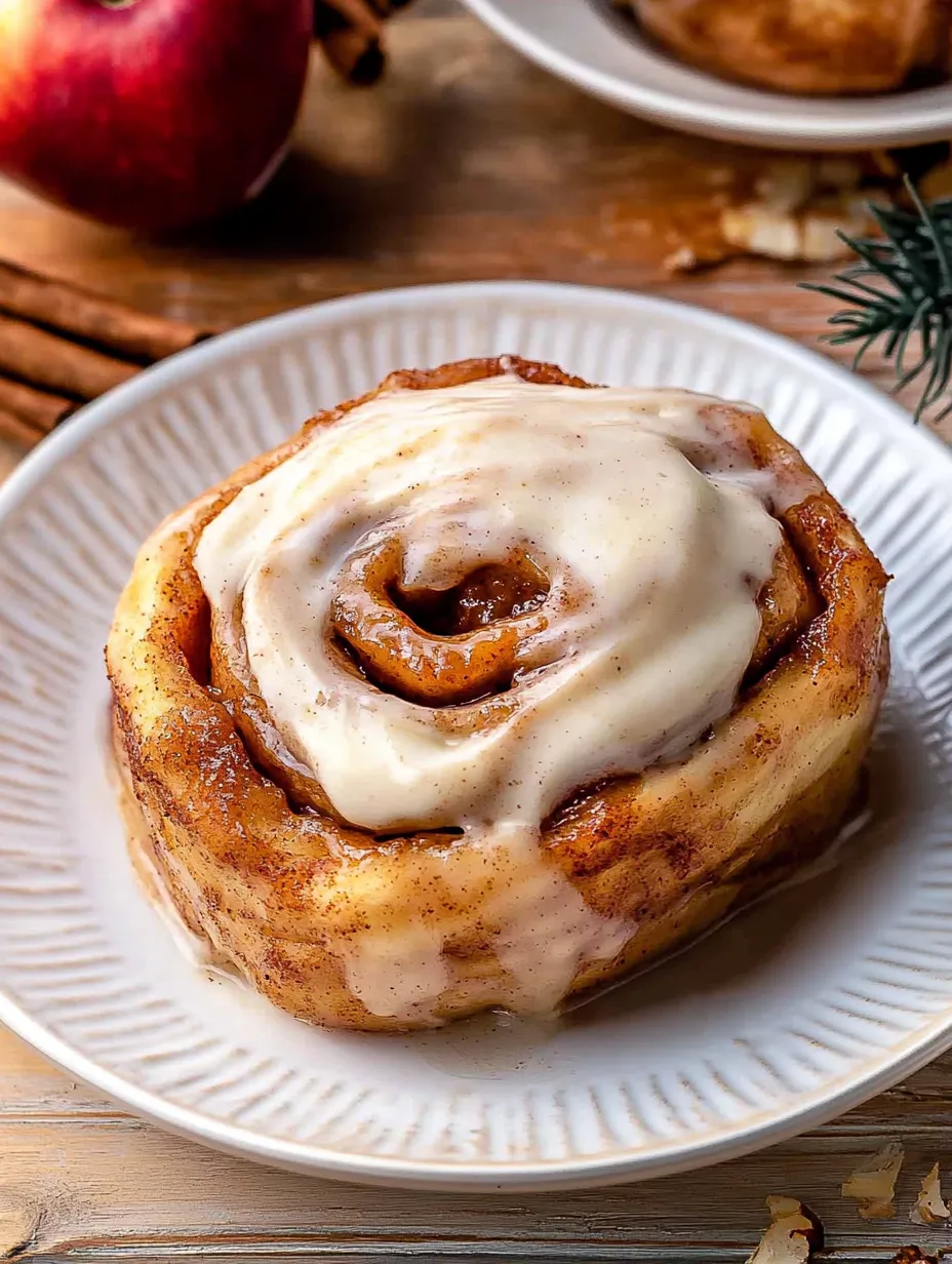 Apple Cinnamon Rolls Homemade