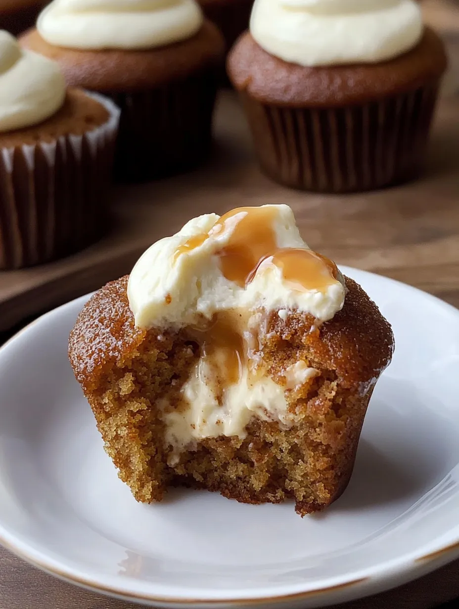 Easy Carrot Cheesecake Cupcakes