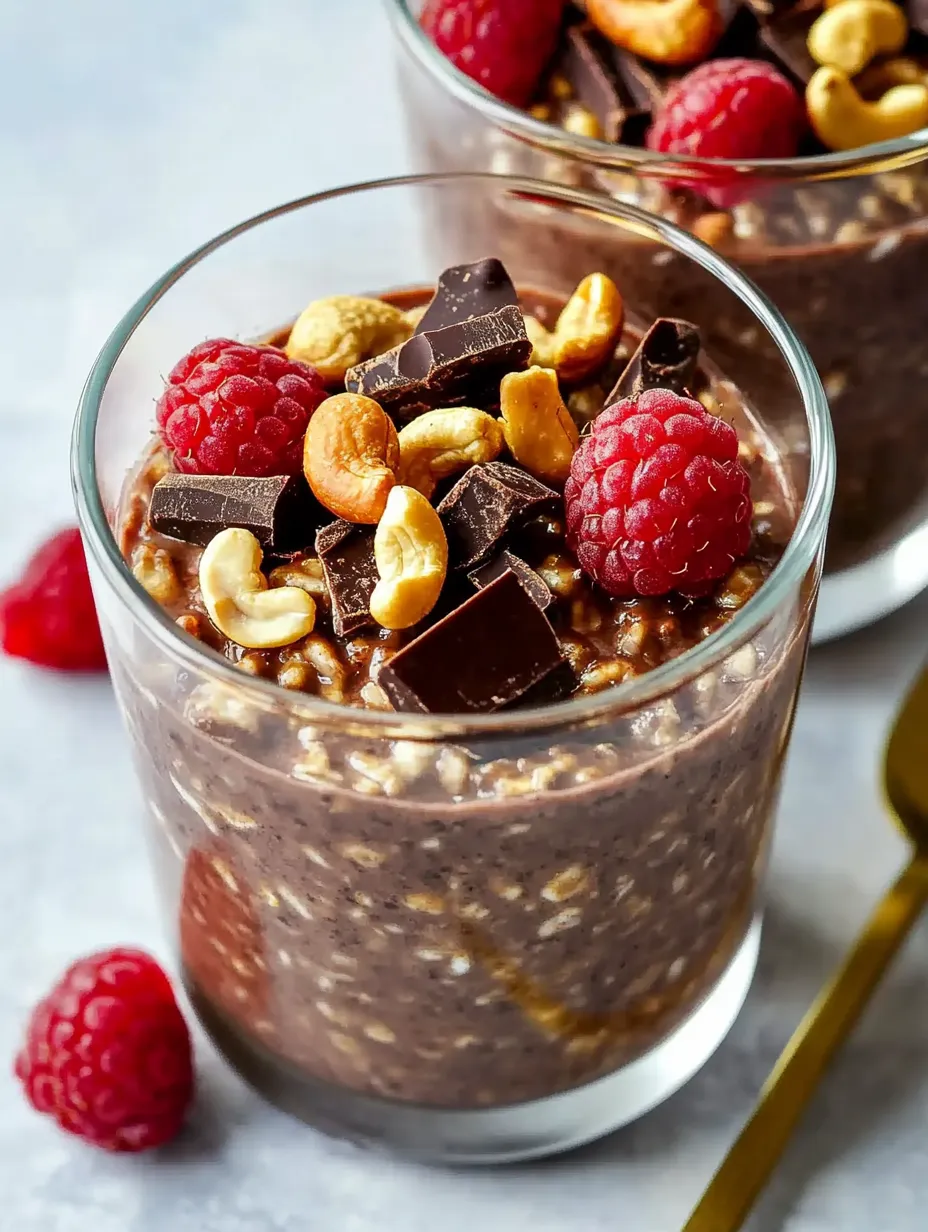 Chocolate Overnight Oats - simple, delicious and healthy