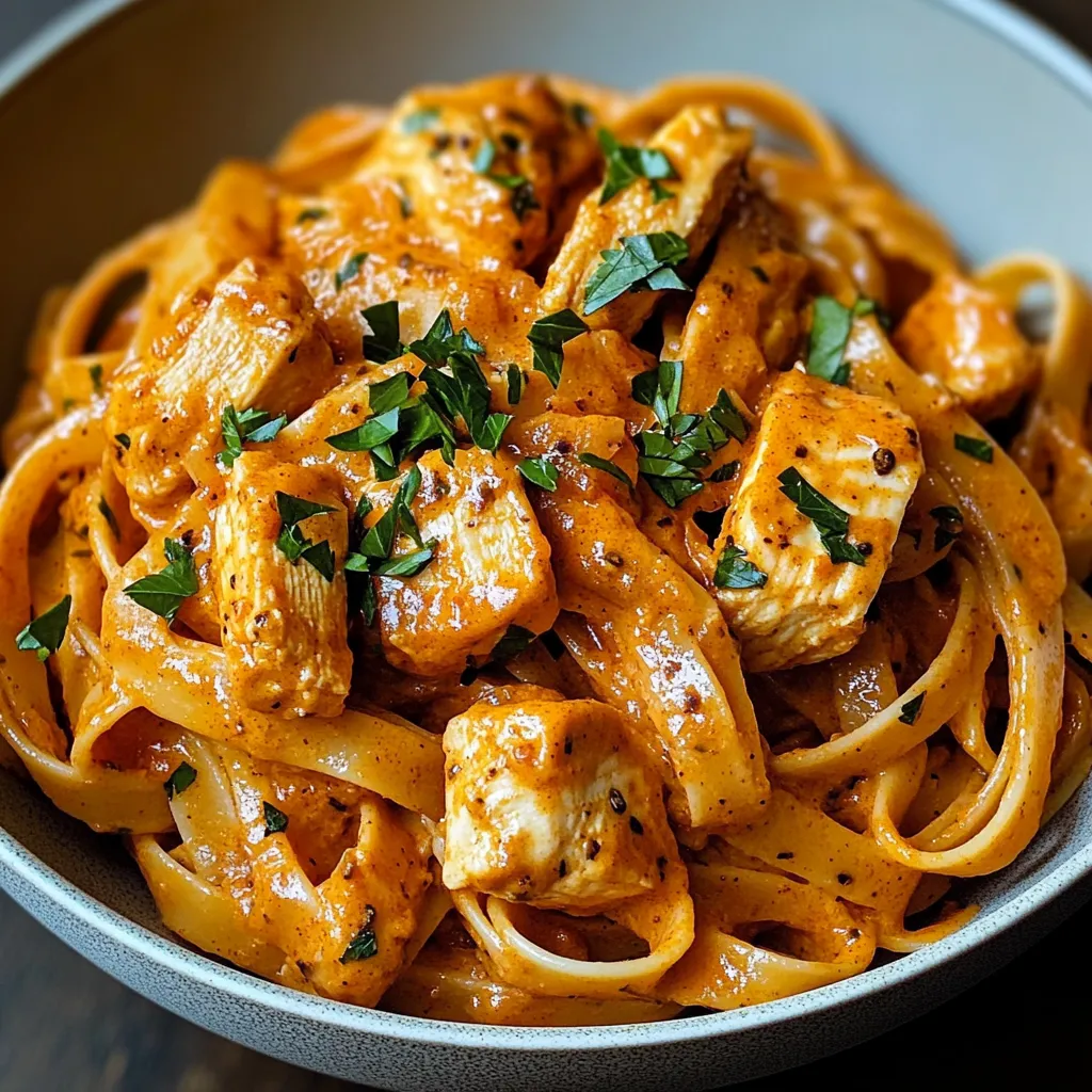 Cowboy Butter Chicken Linguine Recipe