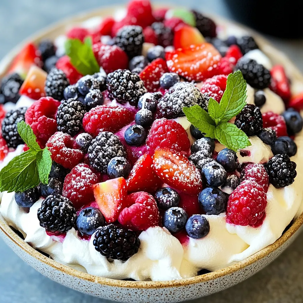 Berry Cheesecake Salad Recipe