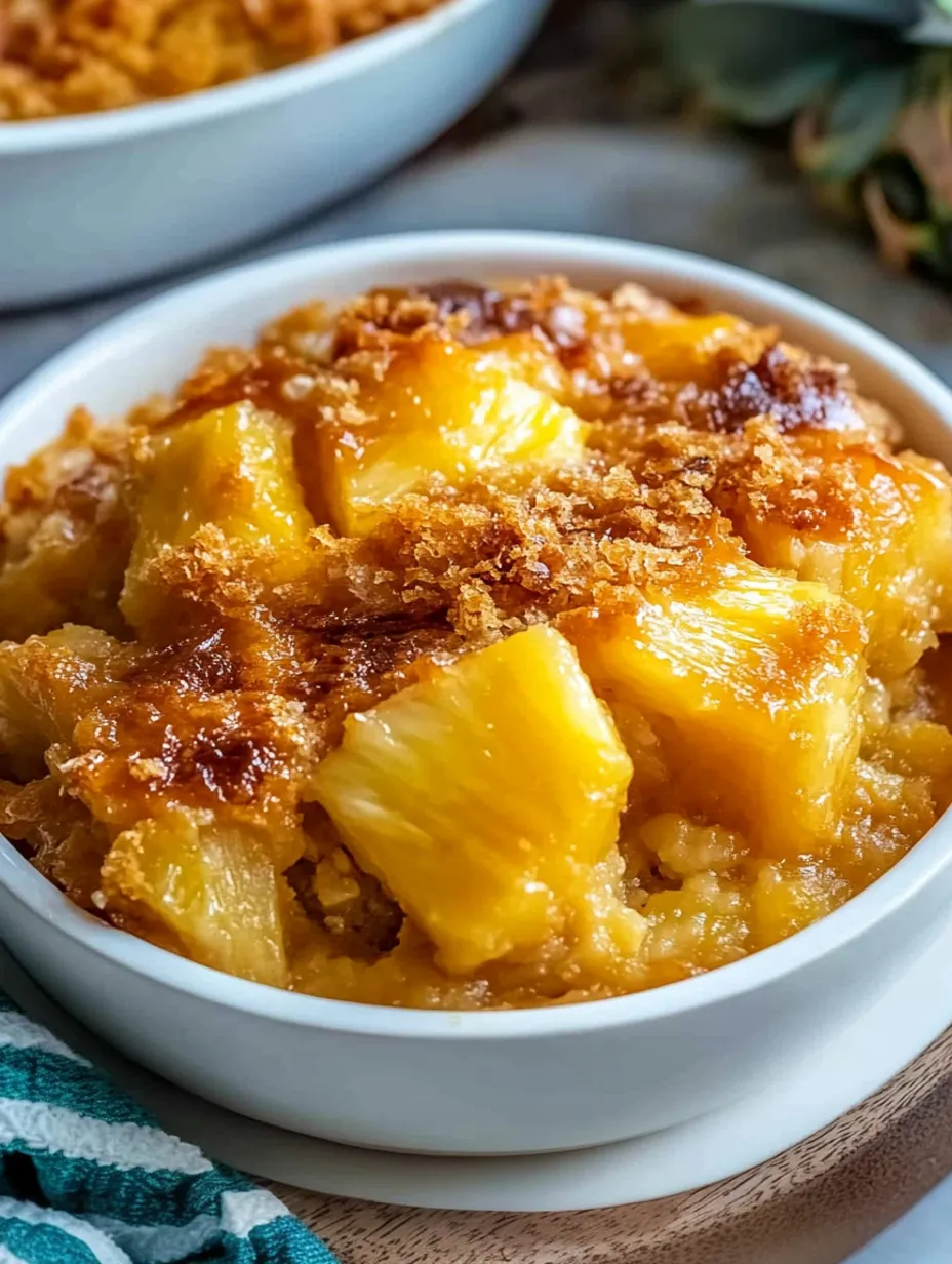 The Best Pineapple Bake