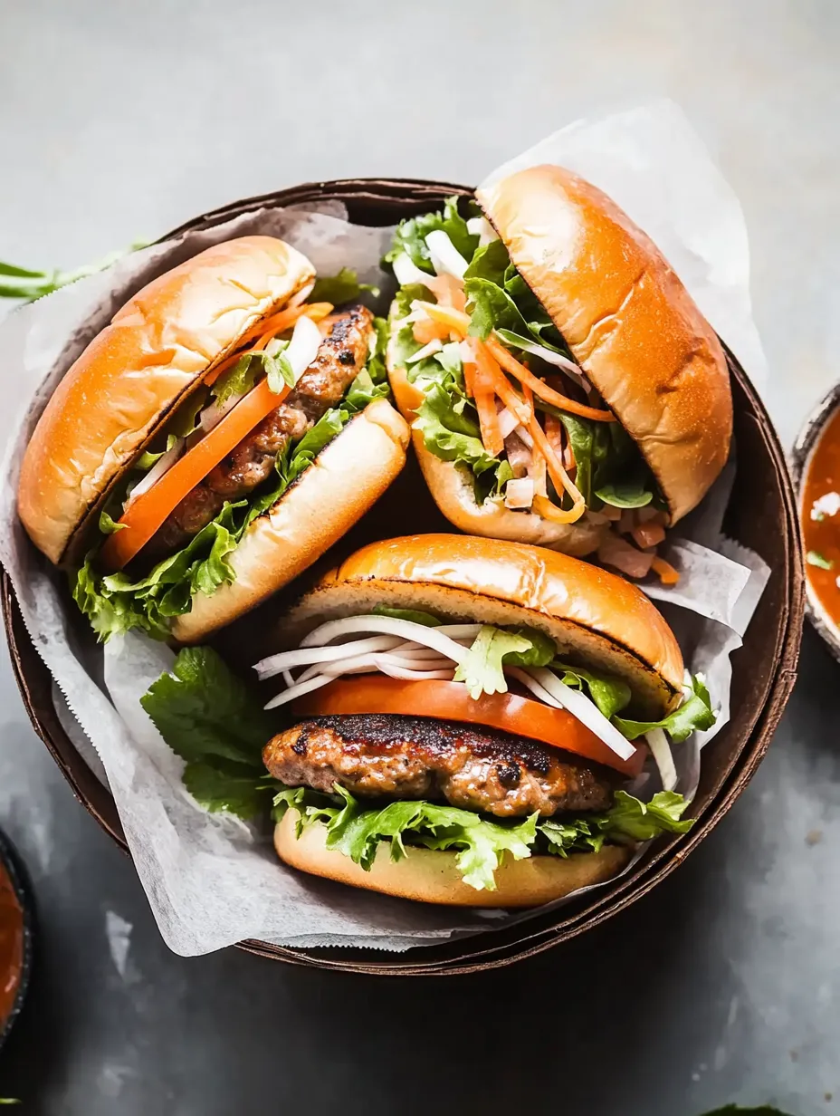 A bowl of sandwiches with lettuce and tomato.