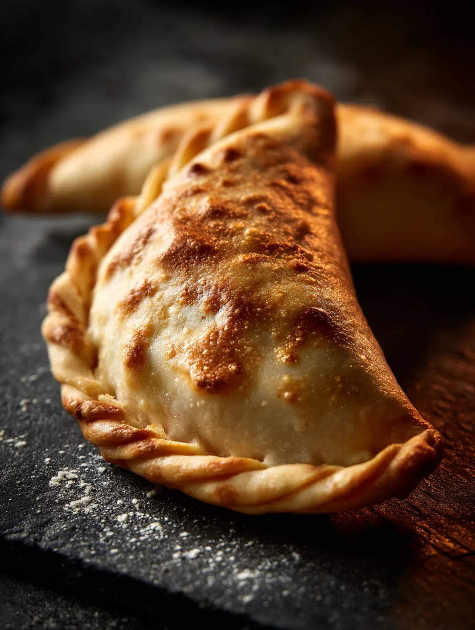 A flaky empanada dough.