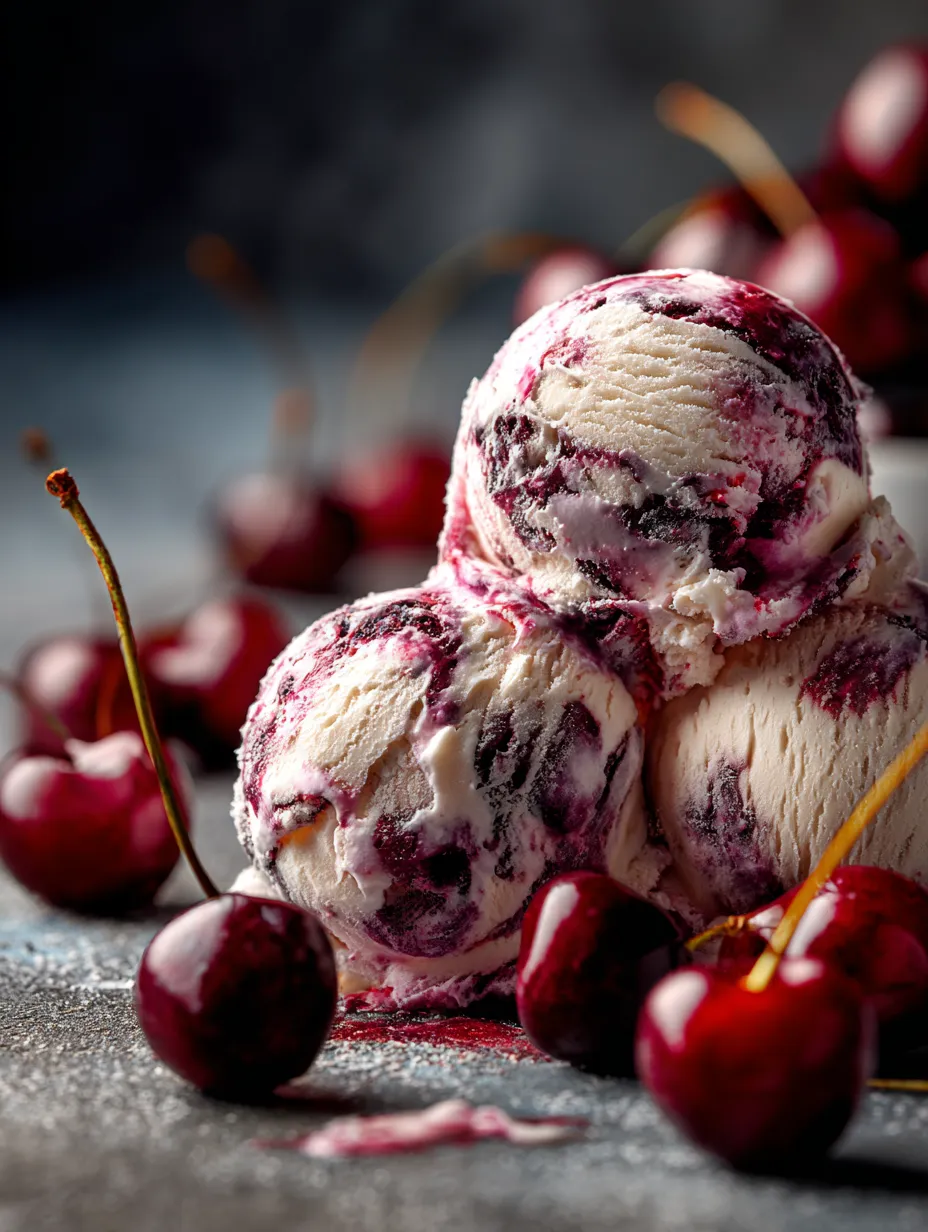 Cherry Vanilla Ice Cream.