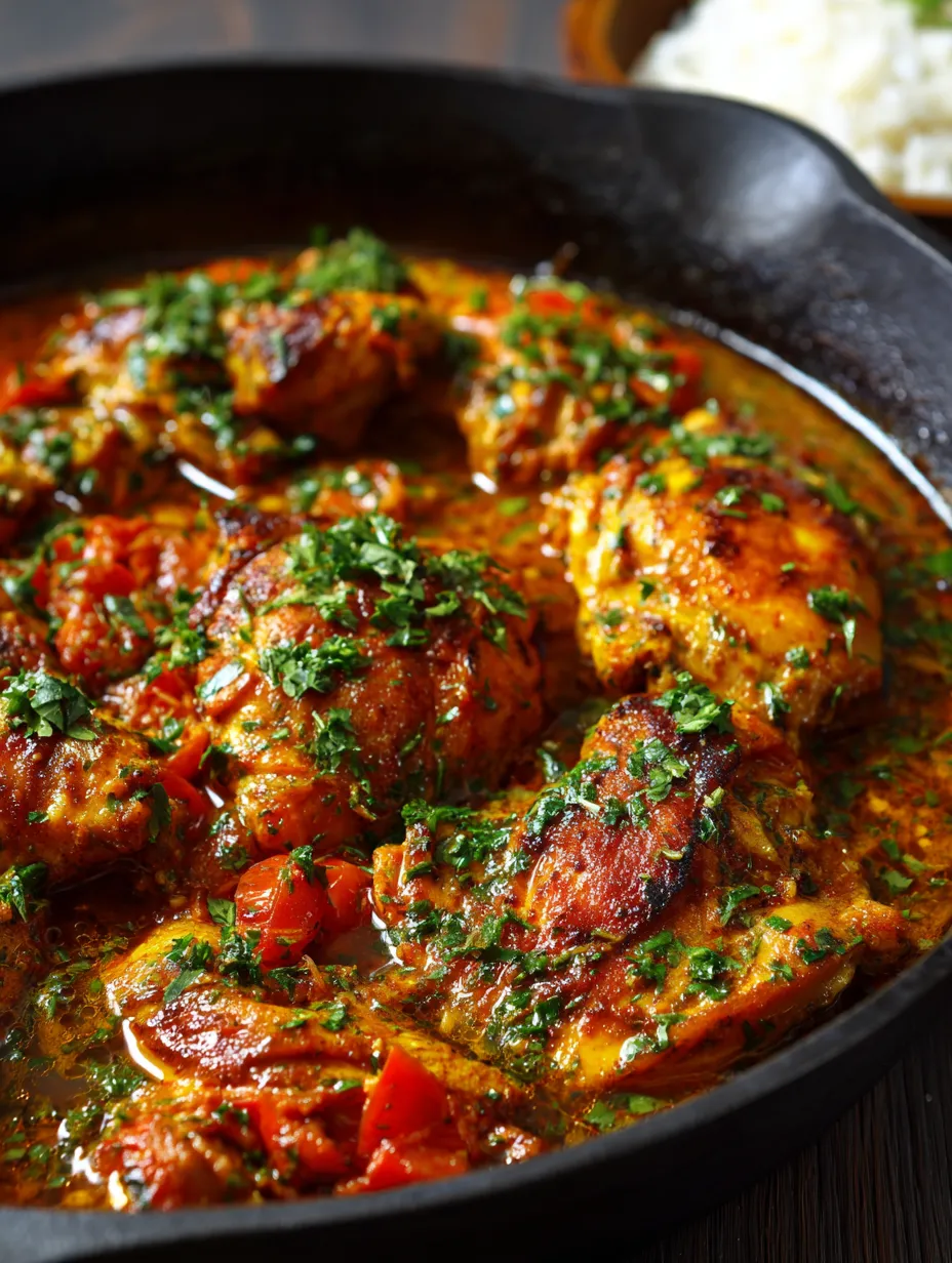 A spicy Brazilian coconut chicken dish.