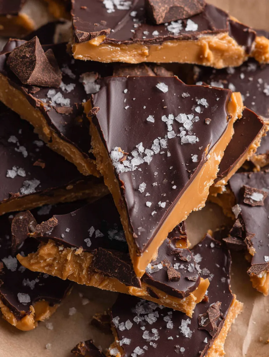 A close up of a piece of Greek yogurt bark.