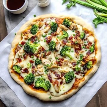 Easy Teriyaki Chicken Pizza